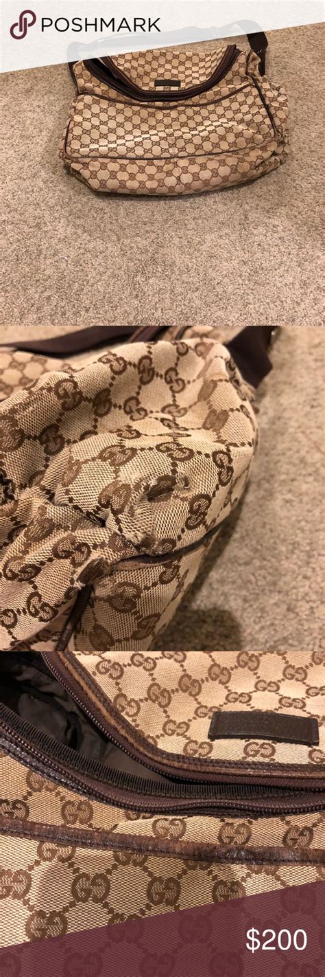 gucci diaper bah|authentic gucci diaper bag.